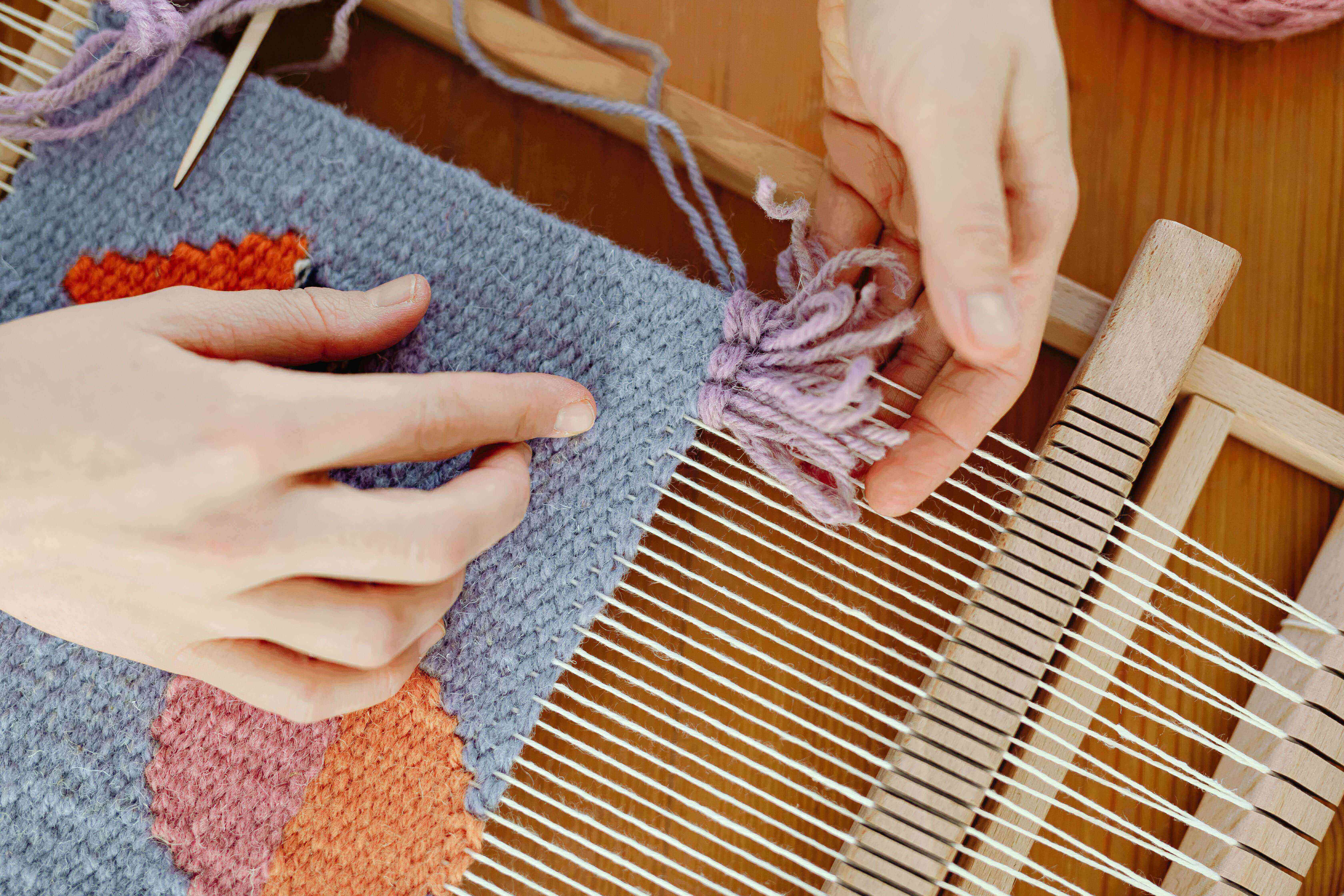 Close-up of natural, sustainable materials like unspun cotton, wood, and clay, showcasing Chascent's commitment to eco-friendly quality.